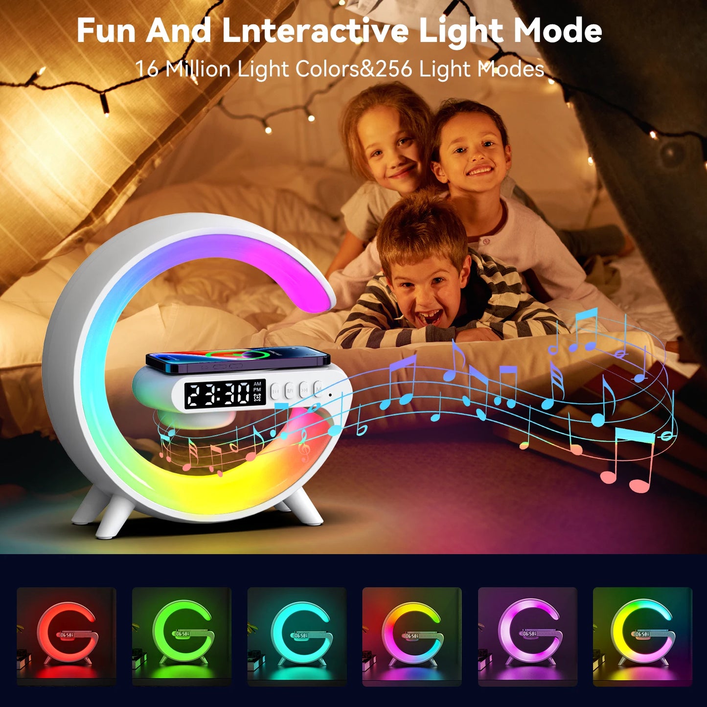 Mini G Lamp Alarm Clock